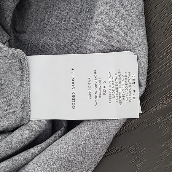 NWT GOLDEN GOOSE Dafne University cotton t-shirt dress - Picture 8 of 8